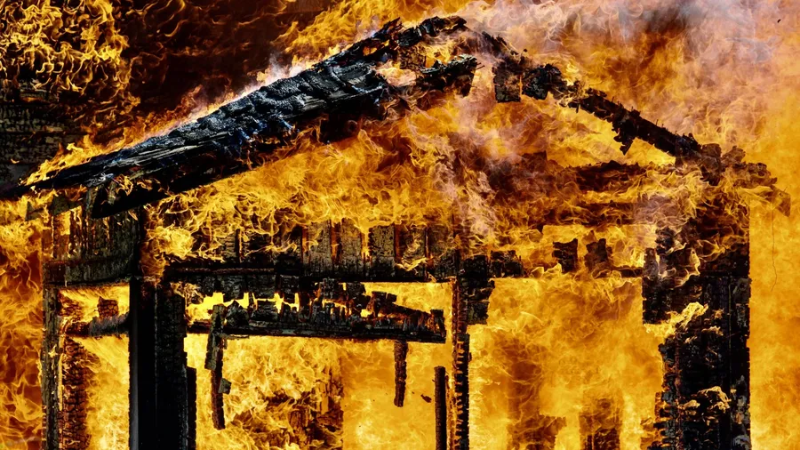 House on fire